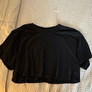 Lululemon all yours Black Women's Crop tshirt